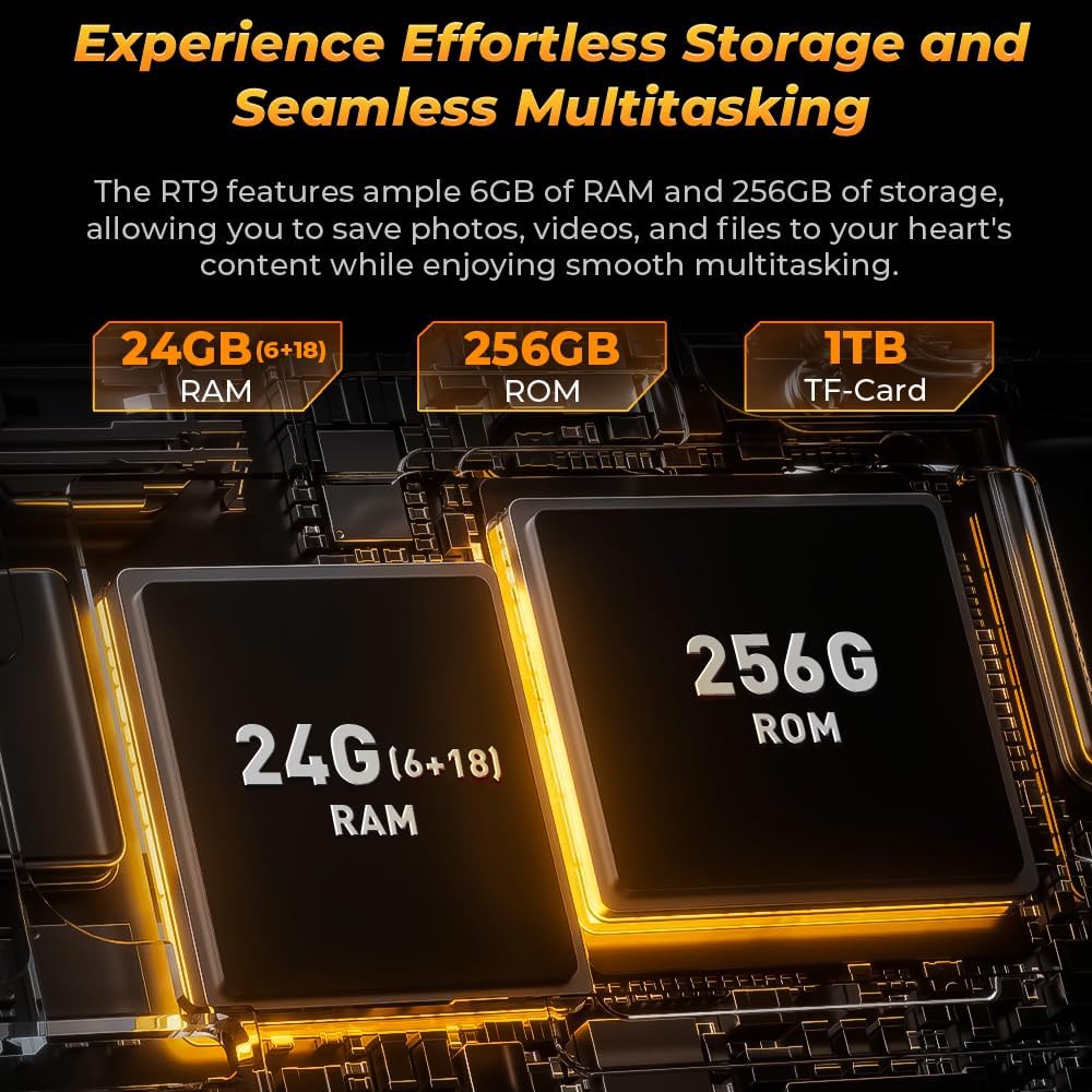 RT9 Rugged Tablet 11000mAh Battery 10.1”FHD Display Android Tablet - Image 4