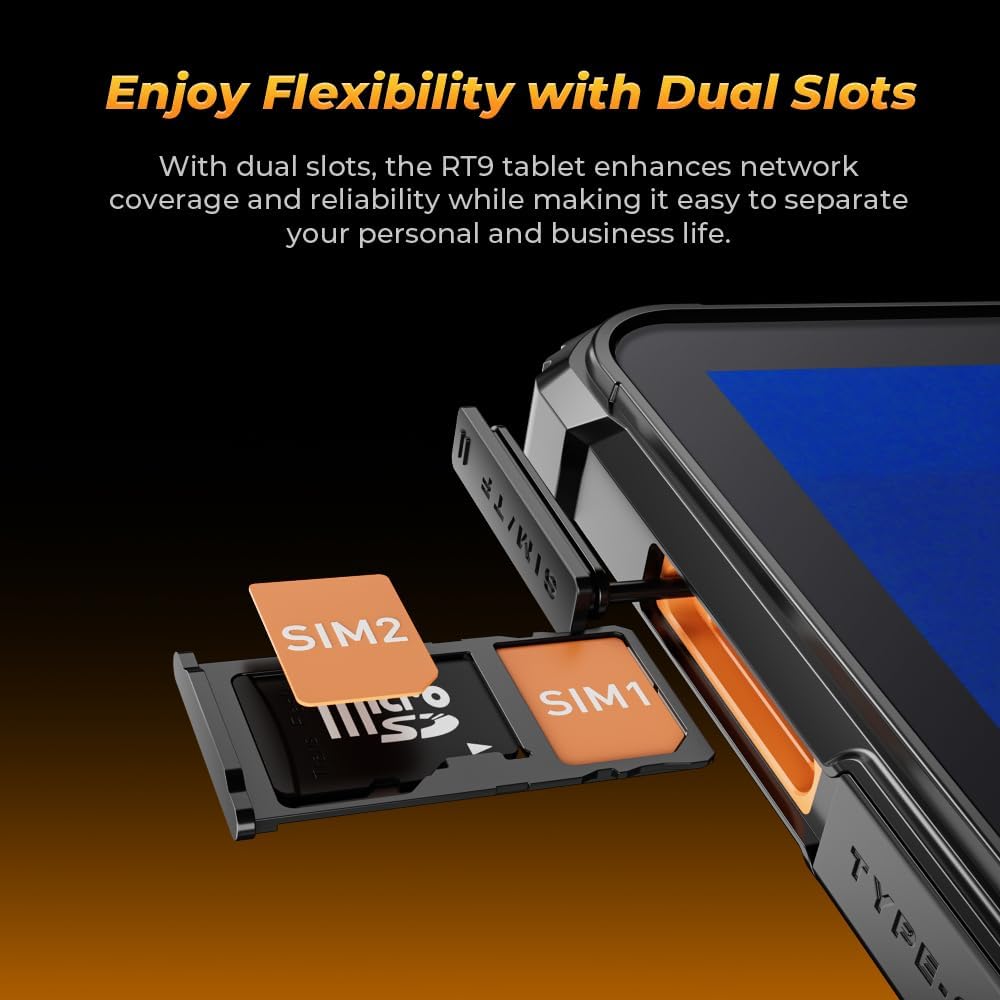 RT9 Rugged Tablet 11000mAh Battery 10.1”FHD Display Android Tablet - Image 7