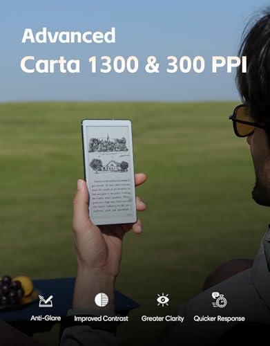VIWOODS AiPaper Reader 6.13" Pocket E-Reader, AI Button, 4G, Android - Image 3